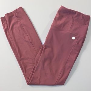 Active Queens. Athletic Leggings. XLarge. Pink. Side pockets. Yoga Waistband.